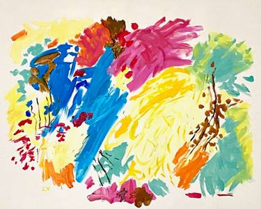 Original Abstract Painting by Ilka Vogler
