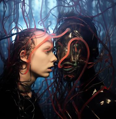 Original Artificial Intelligence Abstract Digital by Biss Nova
