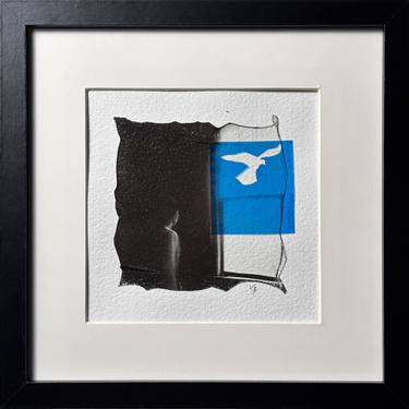 Original Black & White Home Mixed Media by Vladimir Borele