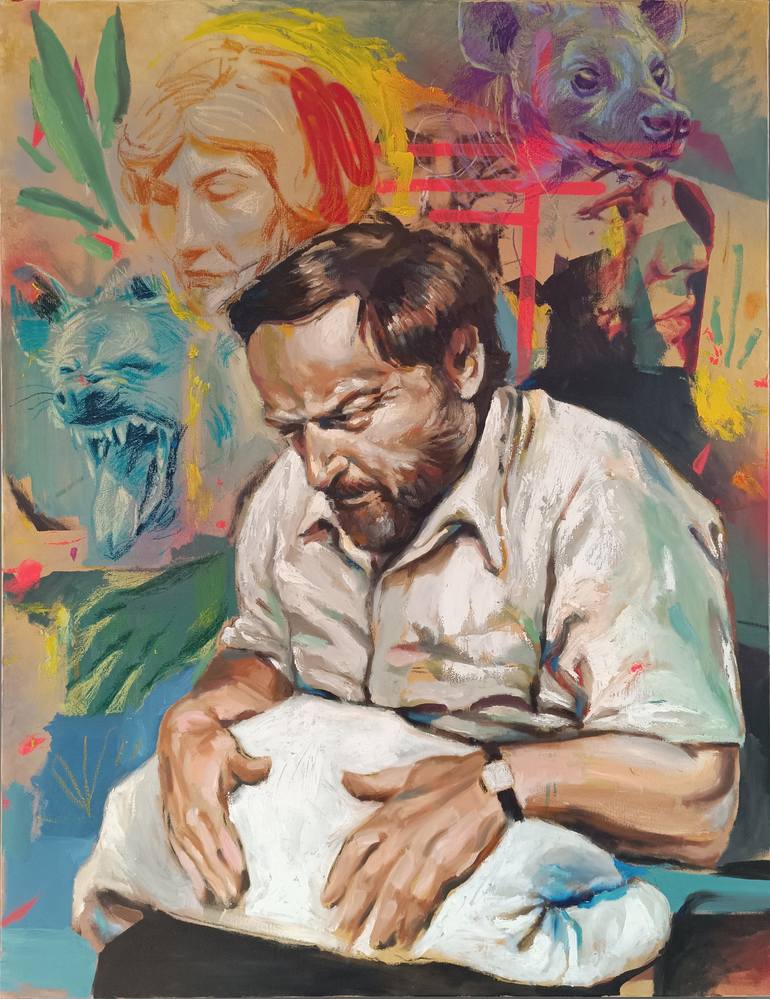 Print of Figurative People Paintings by Diego Cacamut