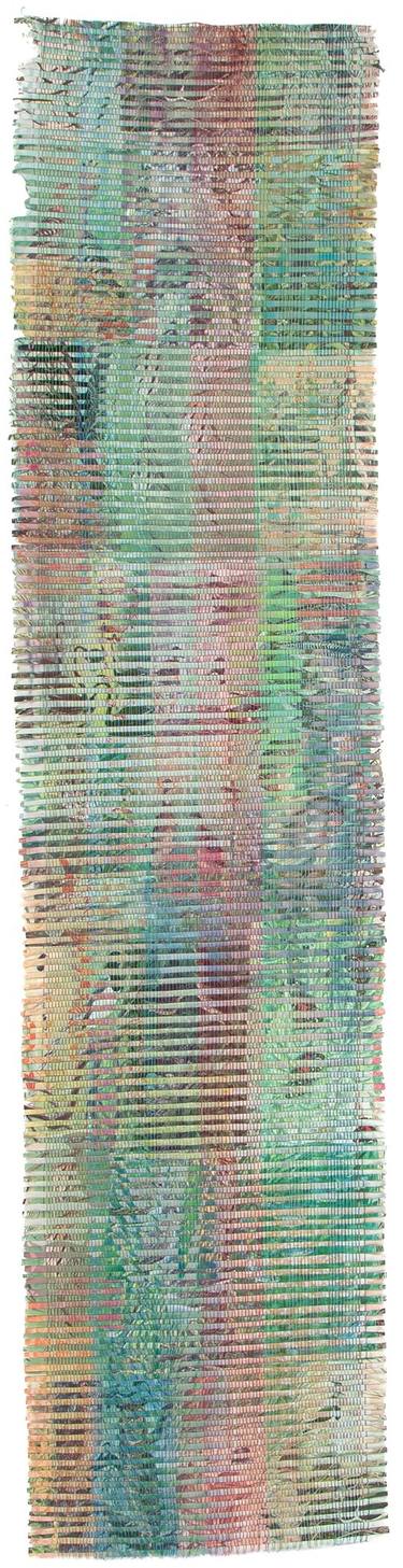 Original Abstract Animal Mixed Media by Hollie Heller