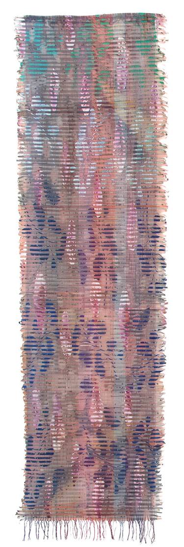 Original Abstract Botanic Mixed Media by Hollie Heller