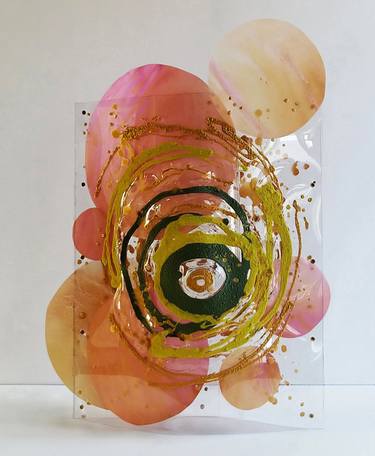 Original Abstract Expressionism Abstract Sculpture by Urbano Galindo