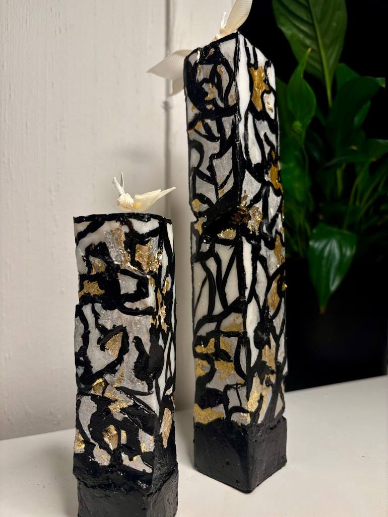 Original Art Deco Abstract Sculpture by Katrin  Romanenko