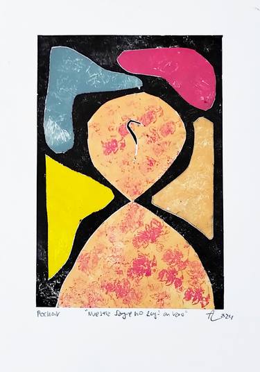 Original Conceptual Politics Printmaking by Alejandro Lupiañez