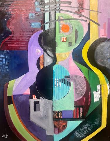 Original Abstract Patterns Paintings by Alexandra Higgins