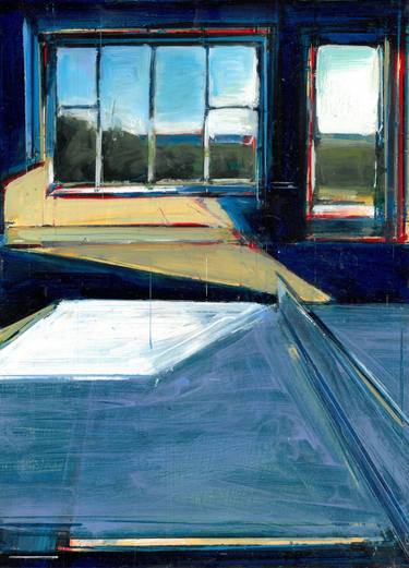 Original Expressionism Landscape Painting by Tom Voyce