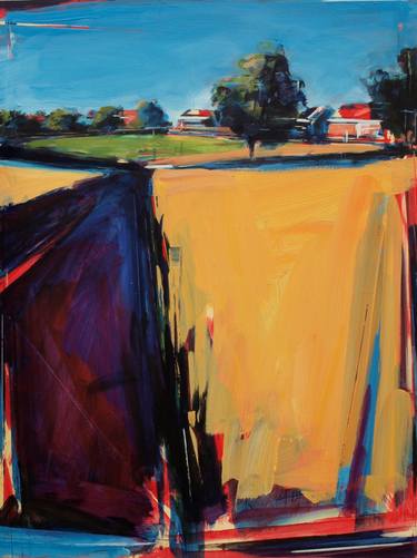 Original Abstract Landscape Paintings by Tom Voyce