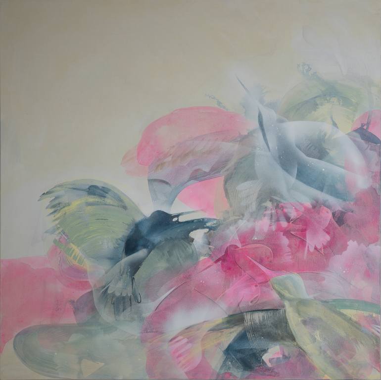 Original Abstract Expressionism Nature Paintings by Misha Cittadini