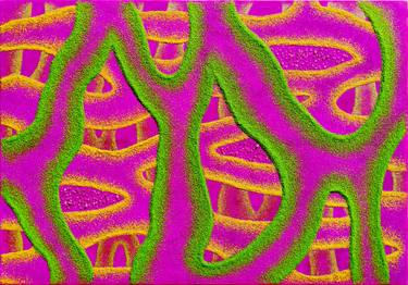 Original Conceptual Abstract Mixed Media by Alyona Voynova