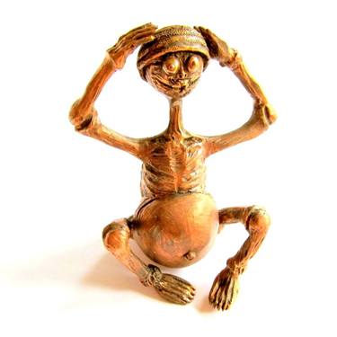 Original Figurative Religion Sculpture by Melanie Rundel-Milzner