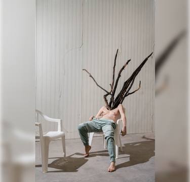Original Abstract Nude Installation by Igor Dobrowolski