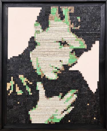 Original Pop Art Pop Culture/Celebrity Mixed Media by Steve Chalson
