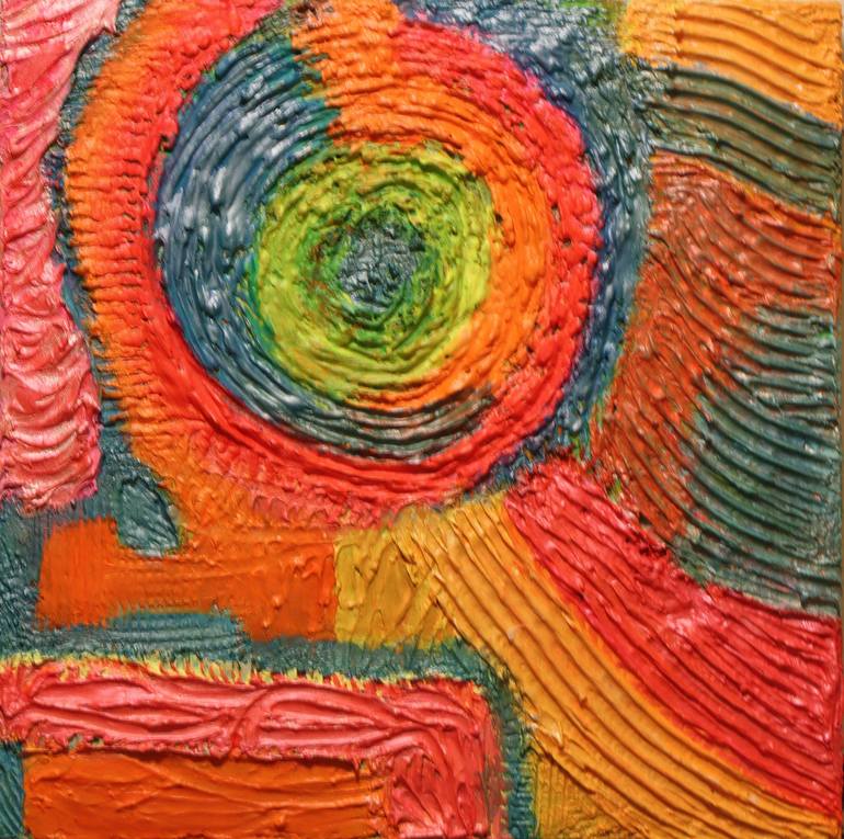 The Spiral Speaks Painting by Laura El-Baroudi | Saatchi Art