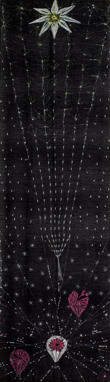 Original Geometric Science/Technology Mixed Media by Pallava Chaudhary