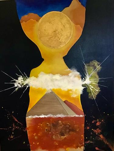 Original Conceptual Classical Mythology Paintings by Romeo Robert Tomei