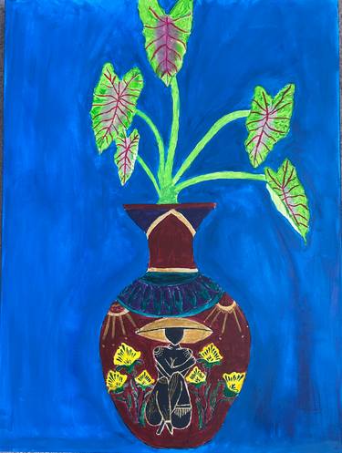 Original Abstract Expressionism Classical Mythology Paintings by Kianna Walker