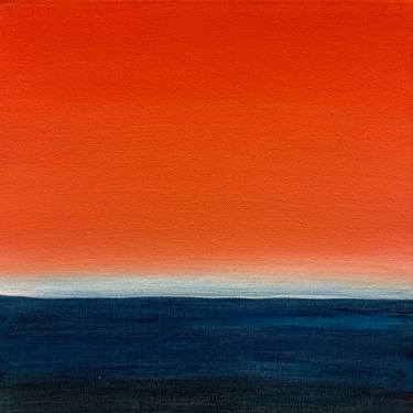 Original Abstract Seascape Painting by Krist Sergeeva