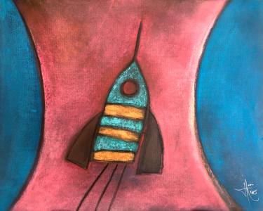 Original Abstract Body Painting by Weronika Kami