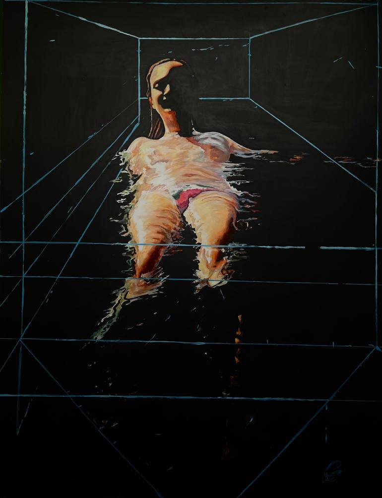 Original Contemporary Women Paintings by Cubeddu Elettra