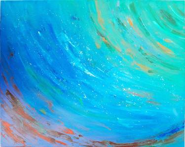 Original Abstract Expressionism Abstract Painting by Anastasia Bramsel