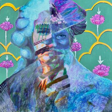 Original Conceptual People Mixed Media by Nimisha Doongarwal