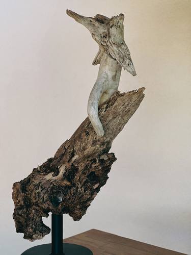 Original Abstract Architecture Sculpture by Robert Laporta