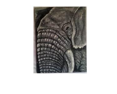 Original Expressionism Animal Mixed Media by Anthony Irungu