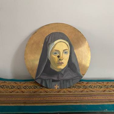 Original Conceptual Religion Paintings by Leandro Maximiliano Ocampo