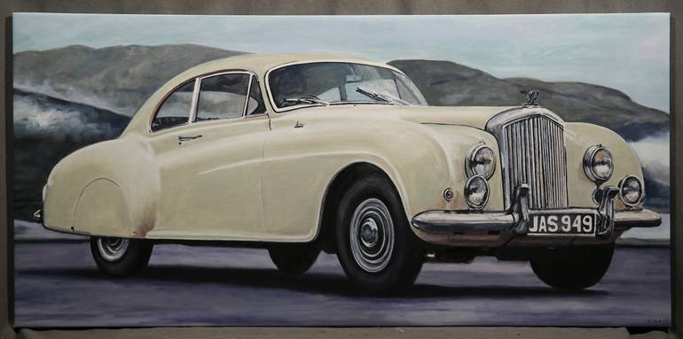 Original Photorealism Car Paintings by Damian Kaliyeski
