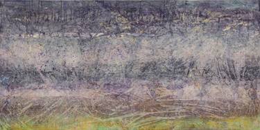 Original Abstract Expressionism Landscape Mixed Media by Daniel Schwartz
