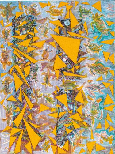 Original Conceptual Architecture Mixed Media by Daniel Schwartz