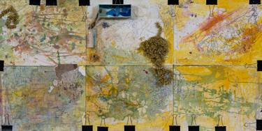 Original Conceptual Landscape Mixed Media by Daniel Schwartz