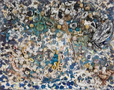 Original Abstract Expressionism Abstract Mixed Media by Daniel Schwartz