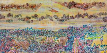Original Expressionism Fantasy Mixed Media by Daniel Schwartz
