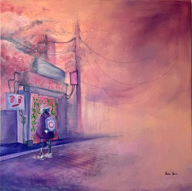Original Futurism Science/Technology Paintings by Melise Harris