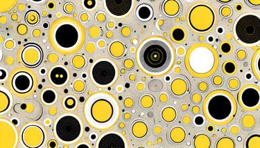 Original Abstract Geometric Digital by Valerio Grassini Aka Valdo