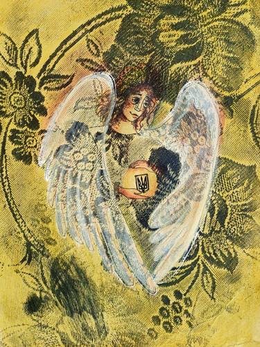 Original Art Deco Patterns Mixed Media by Vika Hunina