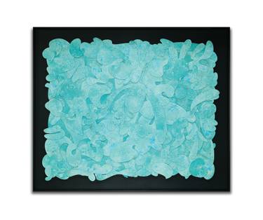 Original Abstract Expressionism Abstract Mixed Media by Florian Roeper