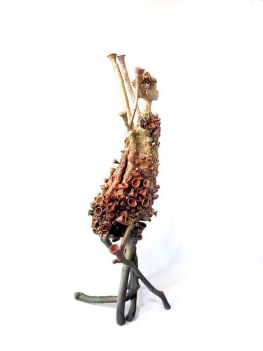 Original Abstract Expressionism Women Sculpture by Somaye Khavary