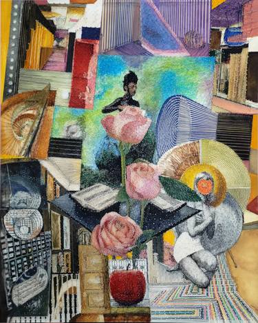 Original Contemporary Abstract Mixed Media by Konstantin Khlanta