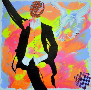 Original Figurative Abstract Paintings by Yelena Revis
