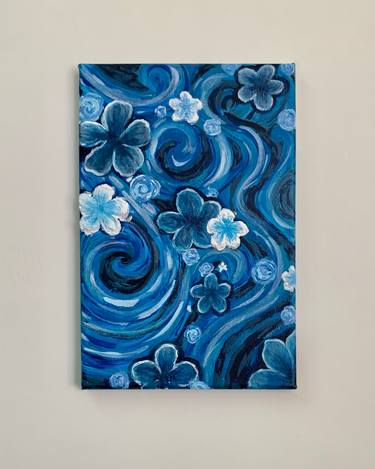 Original Algorithmic Abstract Paintings by Zyla S