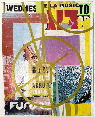 Original Abstract Expressionism Abstract Mixed Media by Cody Bayne