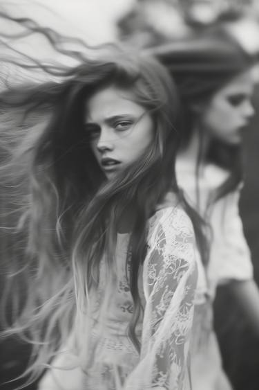 Original Black & White Women Digital by Tatjana Todorovic