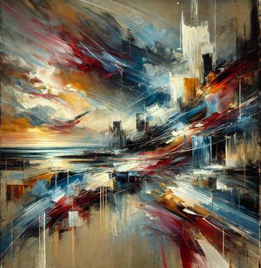 Original Abstract Expressionism Abstract Digital by Vellyerlenasteri Keritus