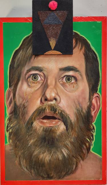 Original Realism Men Painting by Jacob Fossum