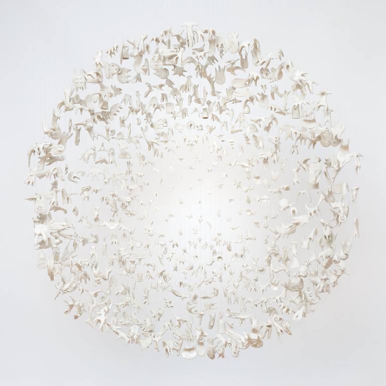 Original Contemporary Science/Technology Installation by Grace Eun Mi Lee