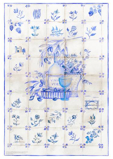 Original Realism Patterns Painting by Ekaterina Polyakova