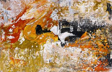 Original Abstract Expressionism Botanic Paintings by Sukhi Art